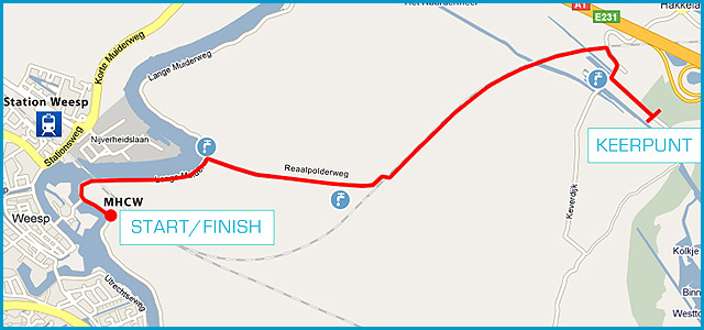 Looproute 10 km